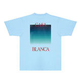 Casablanca T Shirts Fashion Print Street
