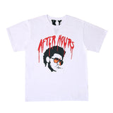 Vlone T Shirt Letter Avatar Printing Large V Short Sleeve Student Half Sleeve