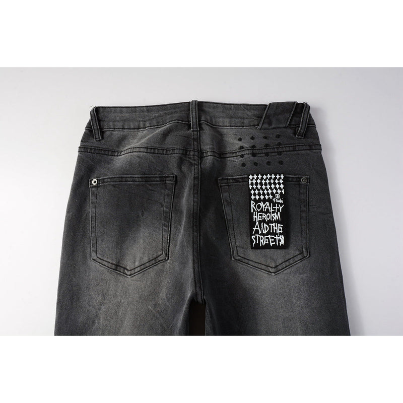 KSUBI Jeans Men's Straight High Street Pants