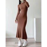 Women Dresses Fashion Sexy Fishtail Skirt Elegant Small Figure