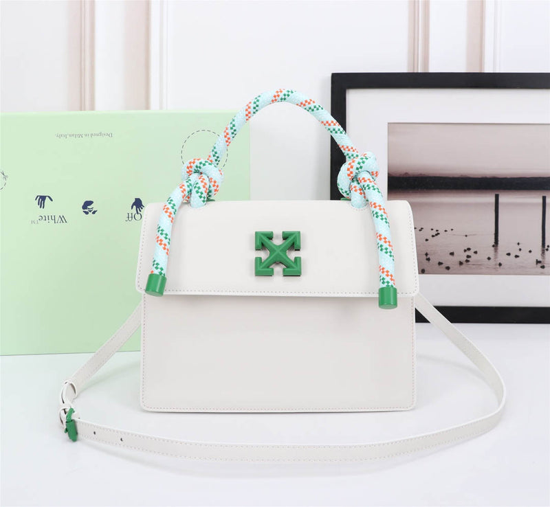 Off White Bag Casual Outdoor Convenient Tote Bag