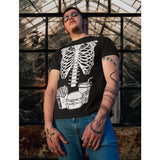 Skeleton Junk Food Ribcage Shirt Funny Halloween Costume