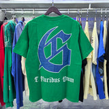 Godspeed T Shirts Astronaut Moon Landing Print Cotton Casual Short Sleeve Men and Women