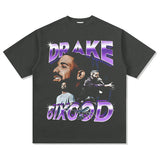 DRAKE purple label T-shirt