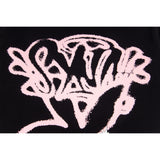 Synaworld T Shirts central cee rabbit print loose t-shirt