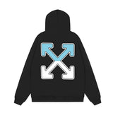 OFF WHITE Hoodie Trendy Street Style Personalized Cotton