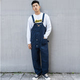 Cargo Pants Casual Jumpsuit Solid Color