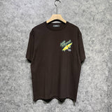 Amiri t shirts star point wings printing short sleeve