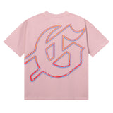 Godspeed T Shirts Skull Racing Printed Cotton Casual Short Sleeves Men and Women