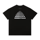 Fog Essentials T Shirts Spring Summer FOG Letter Crew Neck Short Sleeves