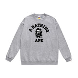 Bathing ape Crew neck sweatshirt