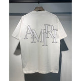 Amiri T Shirts Fashion Print Couple High Street