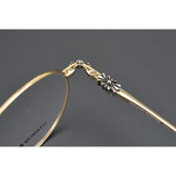 CHH Chrome Hearts Glasses Versatile Retro Pure Titanium Glasses Frame Ultra Light Myopia Glasses Frame