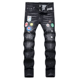 DSQ2 Jeans Distressed Slim-fit Stretch Jeans