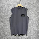 Amiri tank top hollywood art word printing