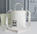Off White Bag Casual Outdoor Convenient Tote Bag
