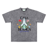 Casablanca Distressed T-Shirt