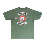 Rhude T Shirts Printed Trendy Pure Cotton