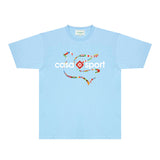 Casablanca T Shirts Fashion Print Street