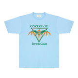 Casablanca T Shirts Fashion Print Street