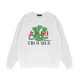 Amiri Sweatshirt Printed Trendy Pure Cotton