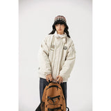 Unisex Coat Pilot Loose Couple