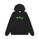 OFF WHITE Hoodie Trendy Street Style Personalized Cotton