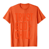 Kanye West Trust God T Shirt Trust God and T-shirt Pure Cotton Men and Women