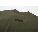 Fog Essentials T Shirts Spring/Summer FOG Double Line Letter Print Crew Neck Short Sleeves