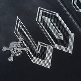 Lost intricacy Hoodie rhinestones