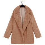 Women Fur Jacket Fashion Plush Coat