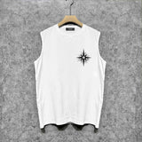 Amiri tank top star shield print