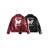 Unisex Coat Butterfly Print Coat