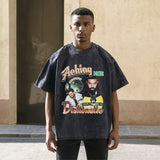 Mens Vintage T Shirt Short Sleeve T-Shirt Men's and Women's