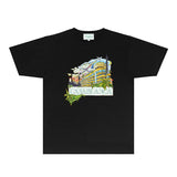 Casablanca T Shirts Fashion Print Street