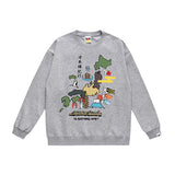 Bathing ape Crew neck sweatshirt
