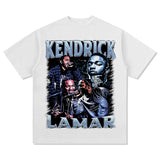 KENDRICE blue gradual change t-shirt