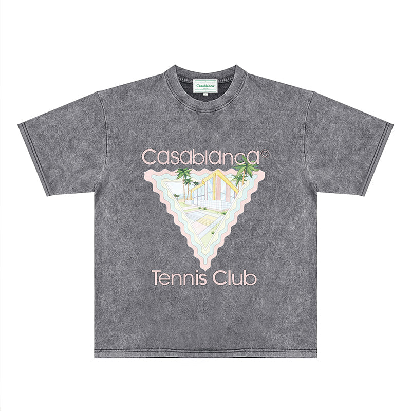 Casablanca Distressed T-Shirt