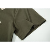 Fog Essentials T Shirts Spring/Summer FOG Double Line Letter Print Crew Neck Short Sleeves