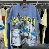 Godspeed t Shirts Free Muse Printed Cotton Casual Short Sleeves Men and Women