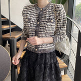 Women Knitted Cardigan Temperament Sweater Cardigan Coat