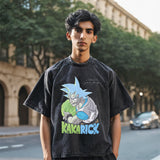 Mens Vintage T Shirt Washed Old Cartoon Print