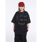 Unisex T-Shirts Vintage GALLERY DEPT Loose T-Shirts