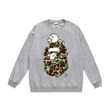 Bathing ape Crew neck sweatshirt