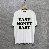 Amiri t shirts letterprinting short sleeves