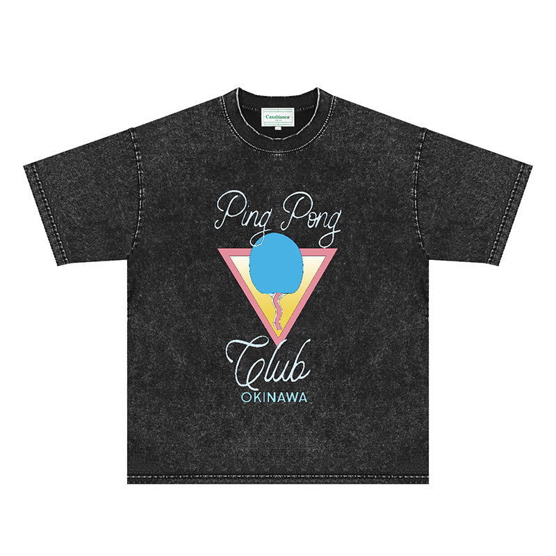 Casablanca Distressed T-Shirt