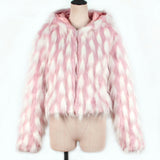 Women Fur Jacket Fashion Plush Coat