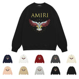Amiri Sweatshirt Printed Trendy Pure Cotton