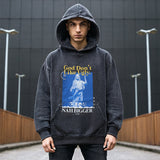 Mens Vintage Hoodie Jacket Men's Street
