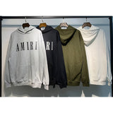 Amiri Hoodie High Street Fashion Prints